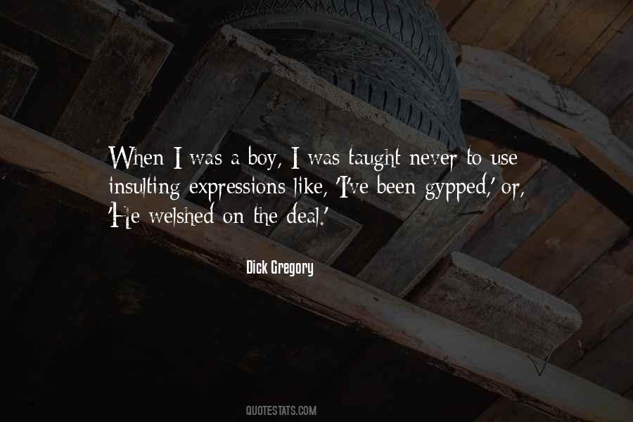Welshed On The Deal Quotes #209847 Welshed On The Deal Quotes #209847