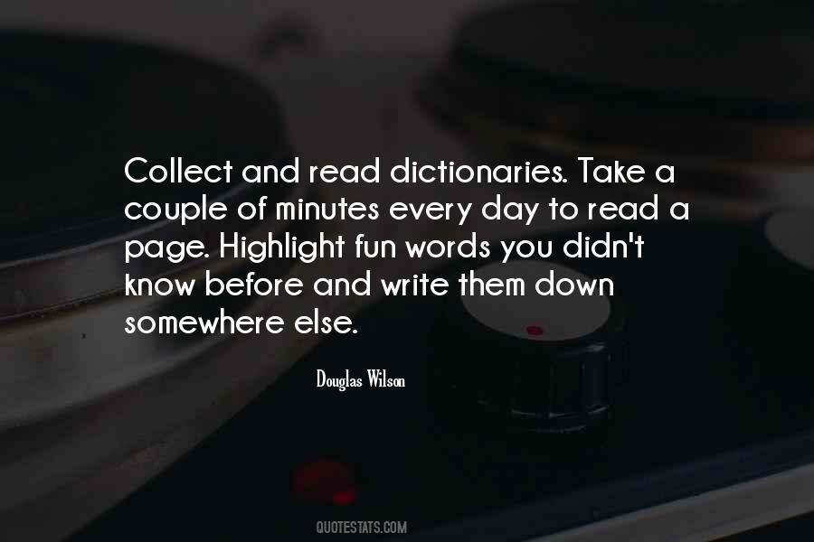 Quotes About Dictionaries #1052978