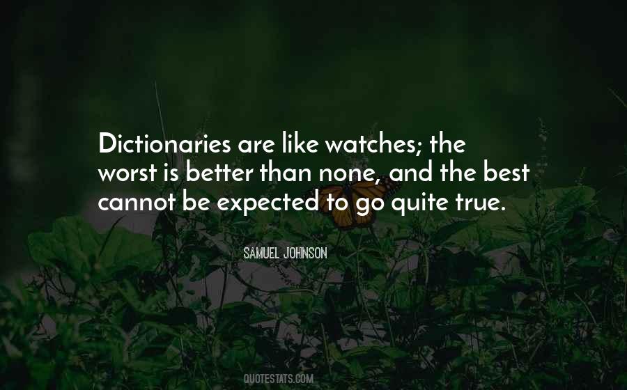 Quotes About Dictionaries #1547626