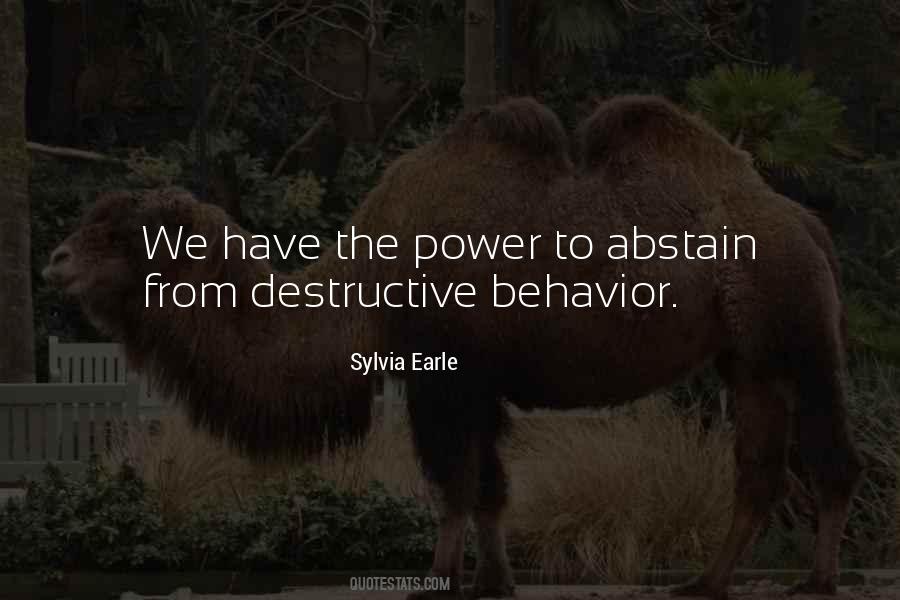 Quotes About Destructive #1858491