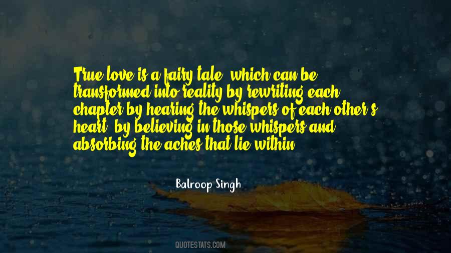 Quotes About The Reality Of Love #415266