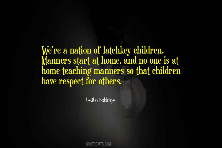Respect For Children Quotes #1428119