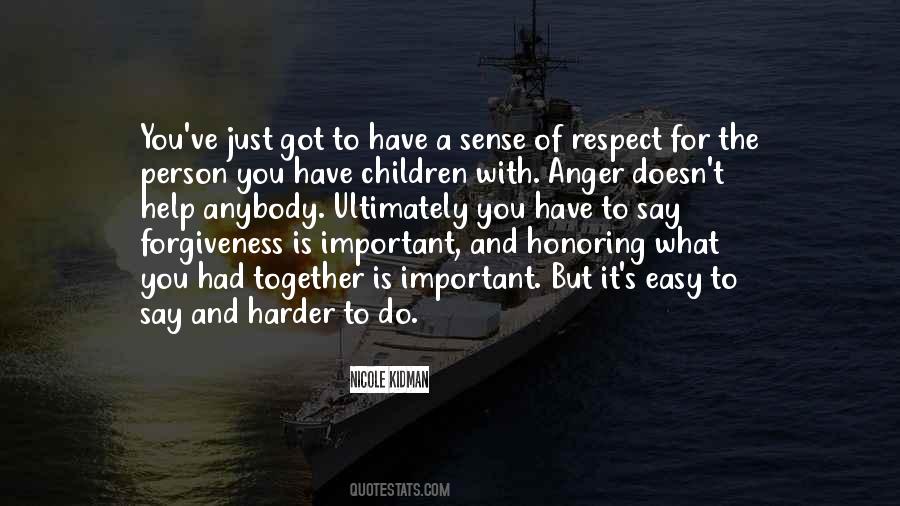 Respect For Children Quotes #385464