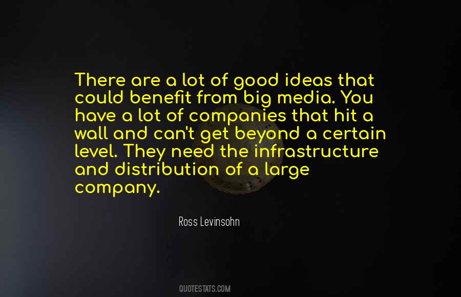 Quotes About Large Companies #548560