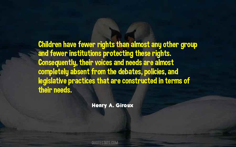 Quotes About Children's Rights #488602