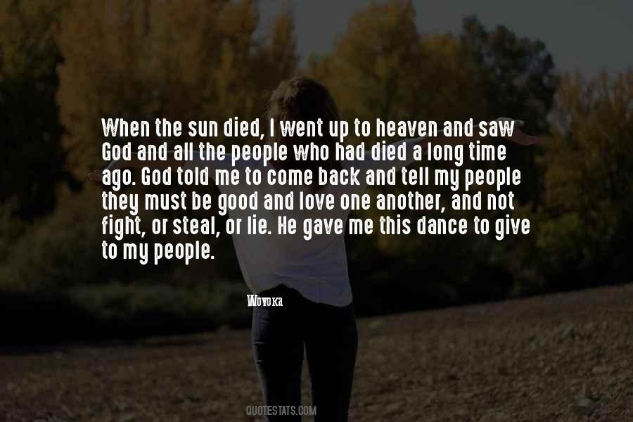 Be Good To One Another Quotes #100399