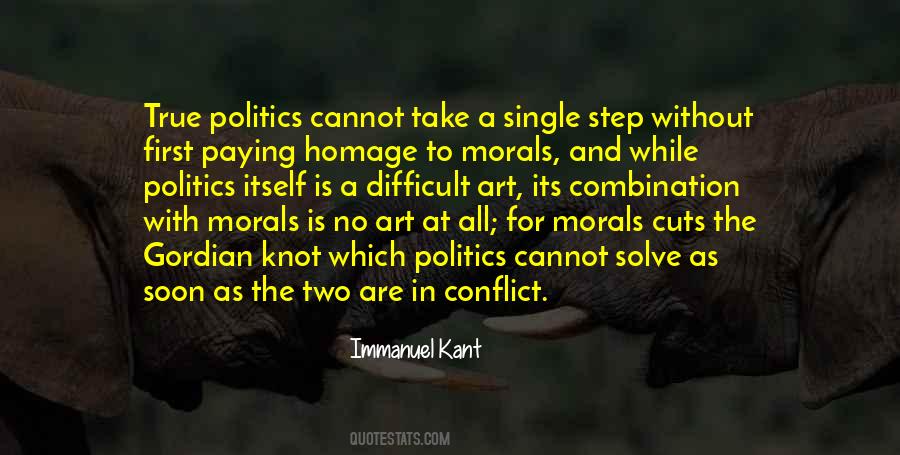 Politics The Art Quotes #1109936