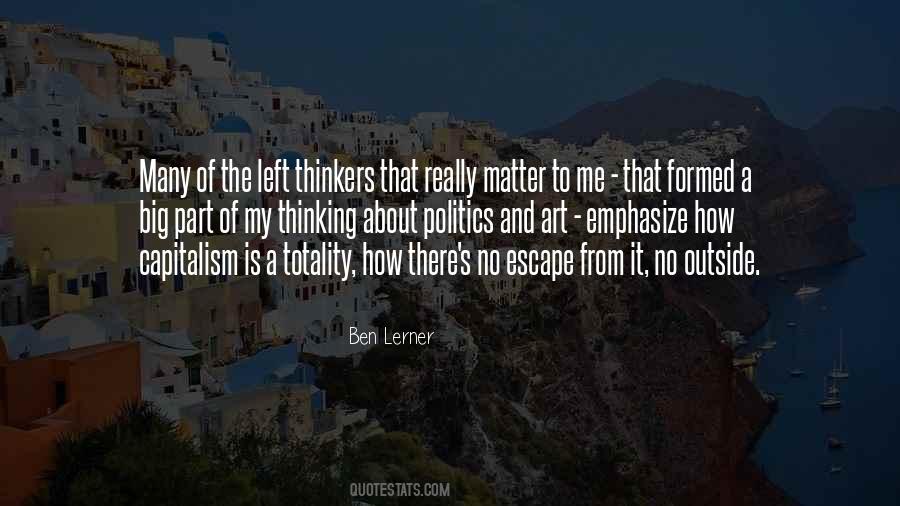 Politics The Art Quotes #780495
