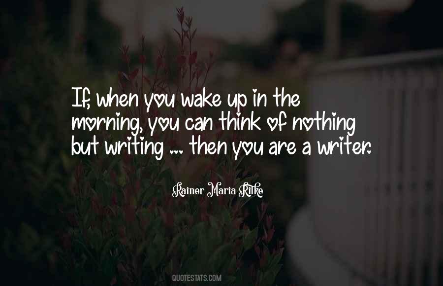 Quotes About Rilke Writing #1214086