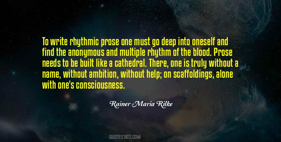 Quotes About Rilke Writing #708011