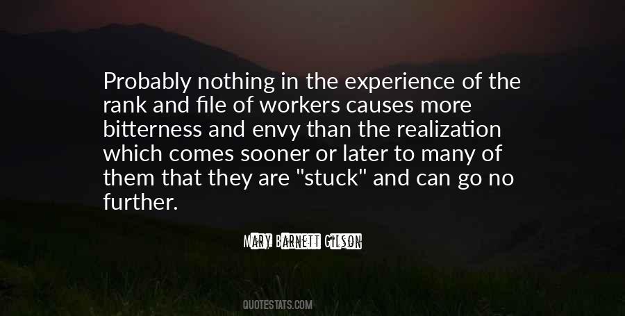 Quotes About Experience In Work #253721