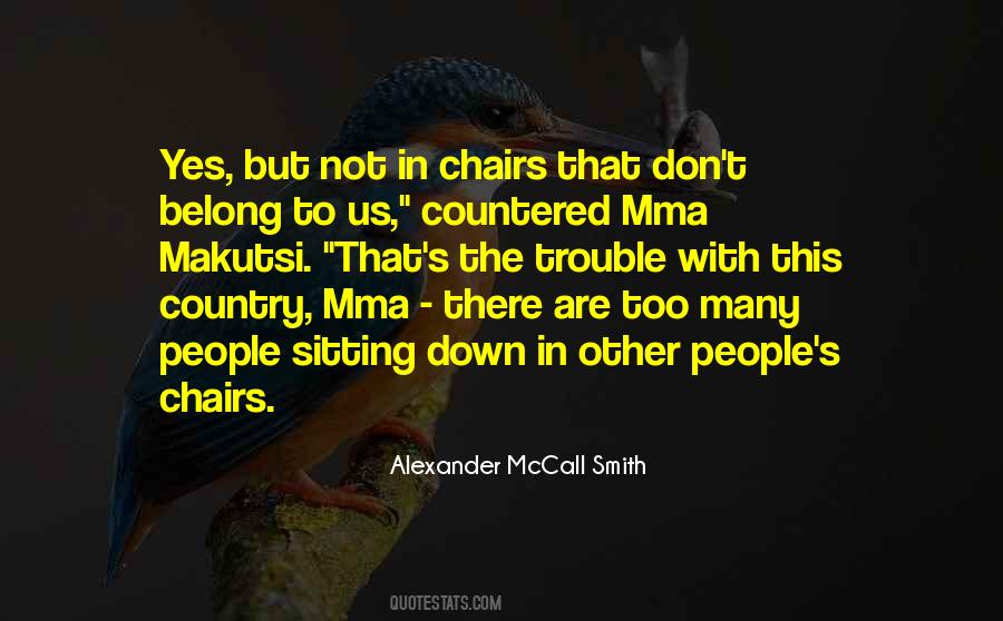 Quotes About Chairs #1021790