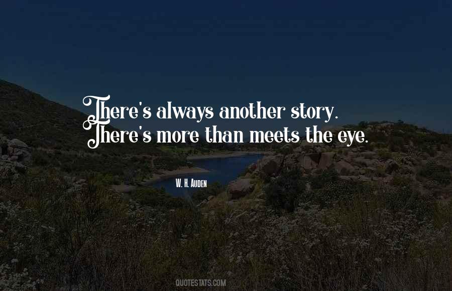 Quotes About What Meets The Eye #1299943