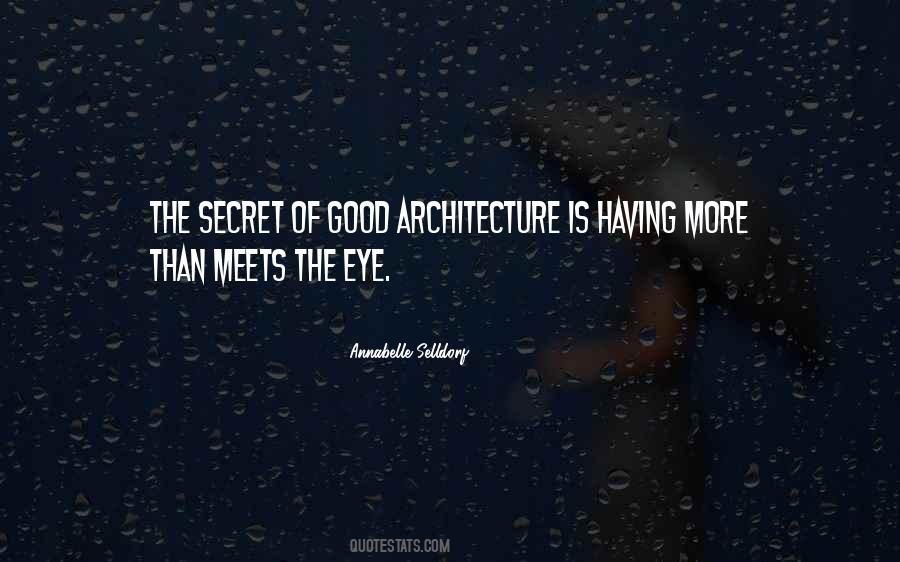 Quotes About What Meets The Eye #732153