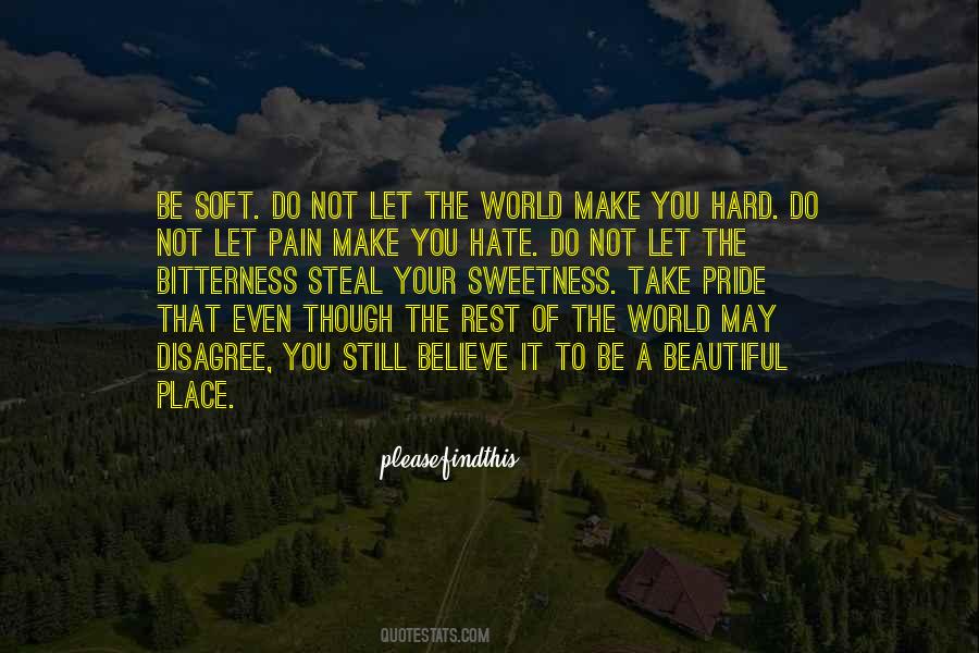 Quotes About A Beautiful Place #1828715