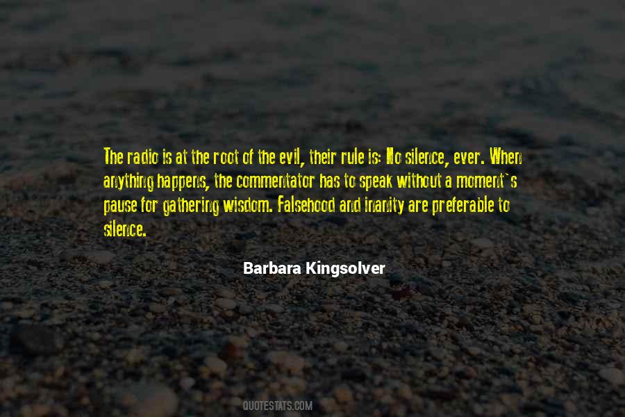 Wisdom Of Silence Quotes #866224