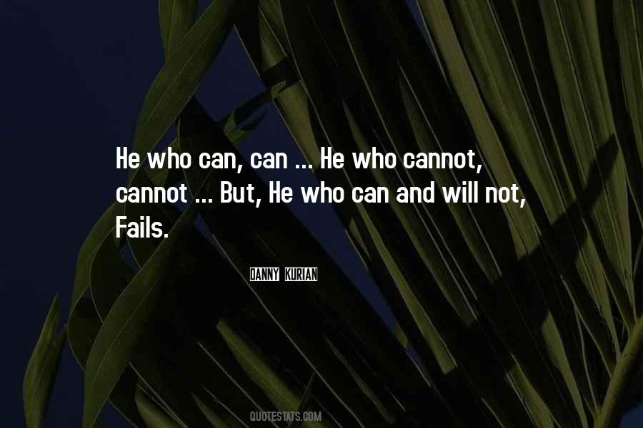 Quotes About He Who #1700149