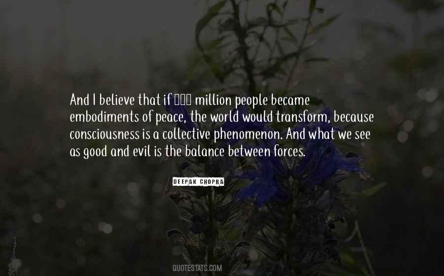 Quotes About The Balance Of Good And Evil #927688