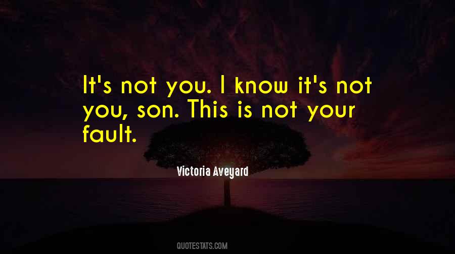 Quotes About Not Your Fault #793733