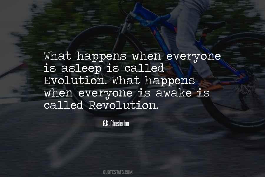 Quotes About Evolution And Revolution #1469836
