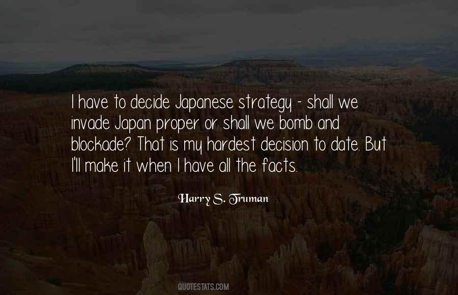 Quotes About Hardest Decision #1632924