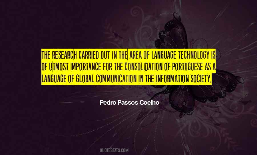 Quotes About Communication Technology #1130990