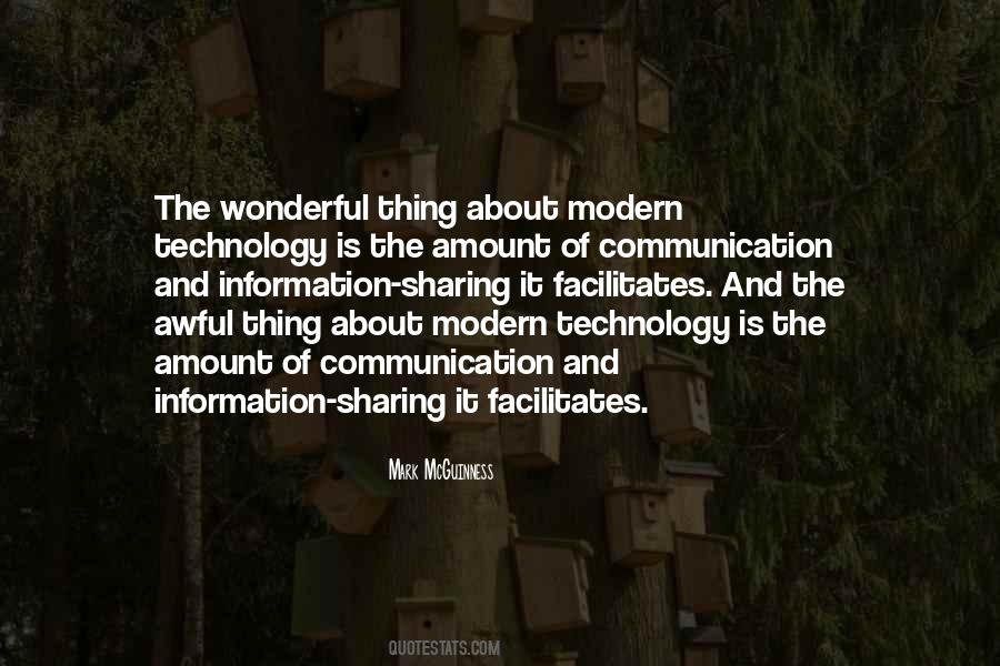 Quotes About Communication Technology #848057