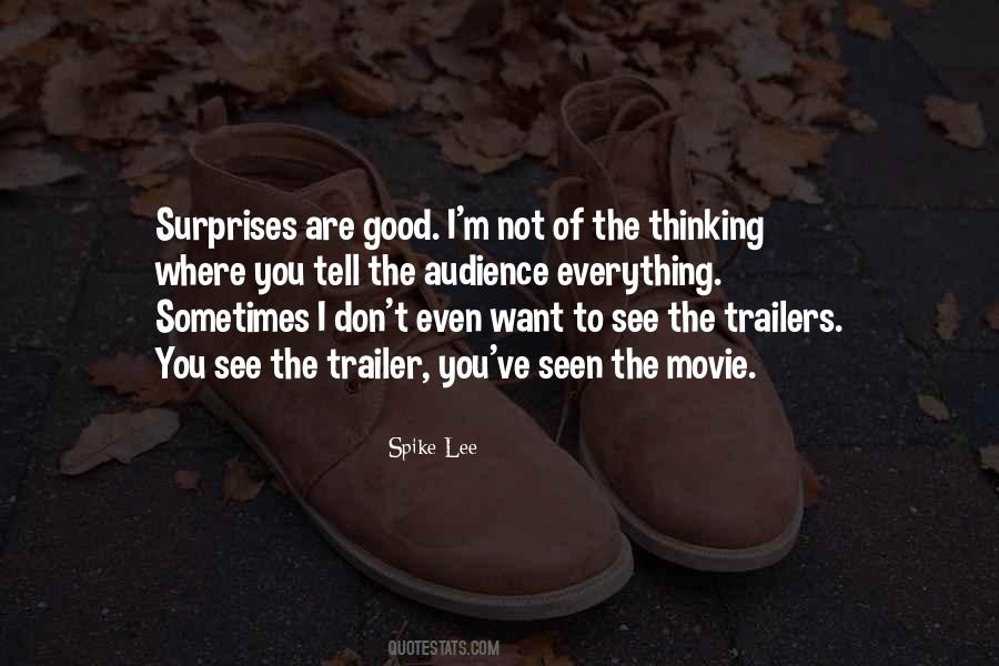 Good Surprise Quotes #1434323