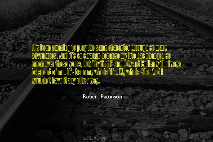Quotes About Twilight Years #891846