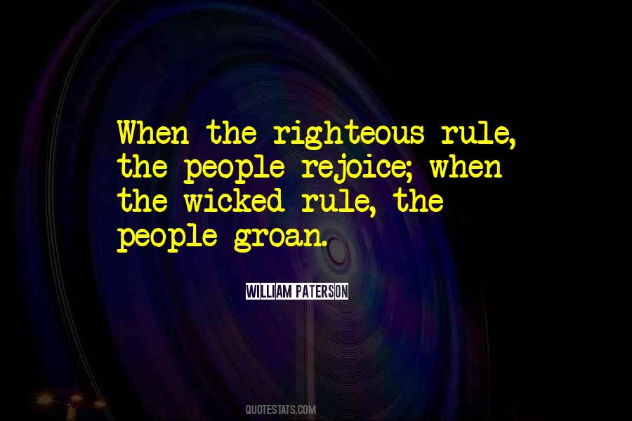 Quotes About Righteous People #1456018