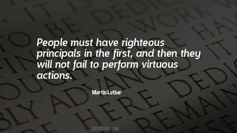 Quotes About Righteous People #1460401