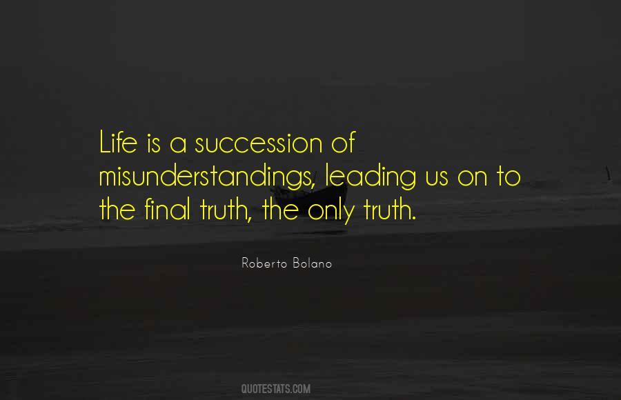 Quotes About Succession #1378820