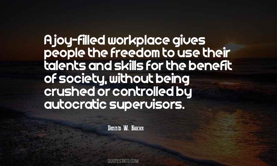 Quotes About A Workplace #406935