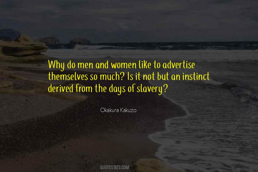 Women Instinct Quotes #1025358