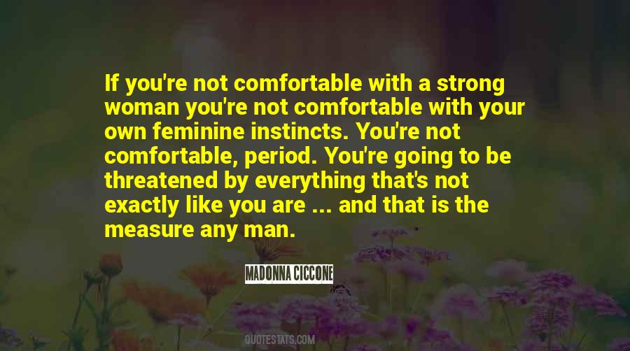 Women Instinct Quotes #1097478