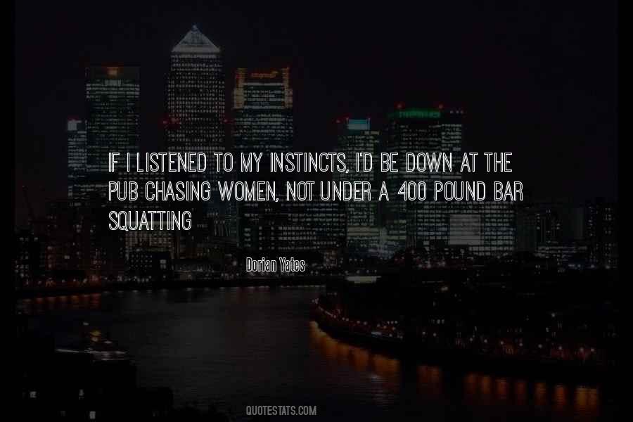 Women Instinct Quotes #1529843