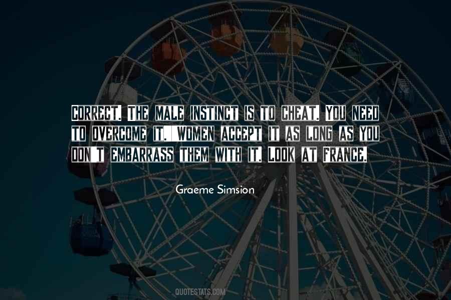 Women Instinct Quotes #1635257