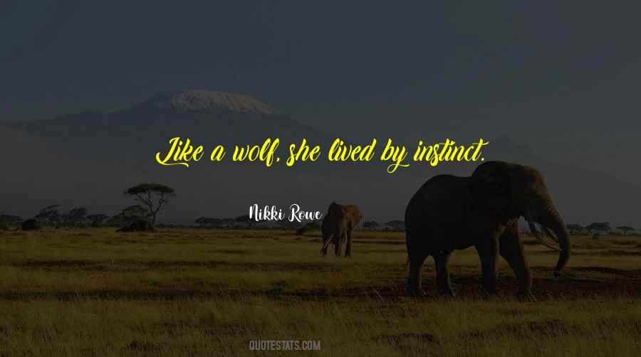 Women Instinct Quotes #166782