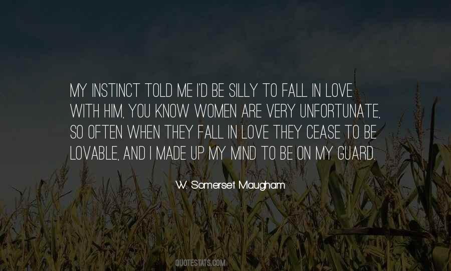 Women Instinct Quotes #417599