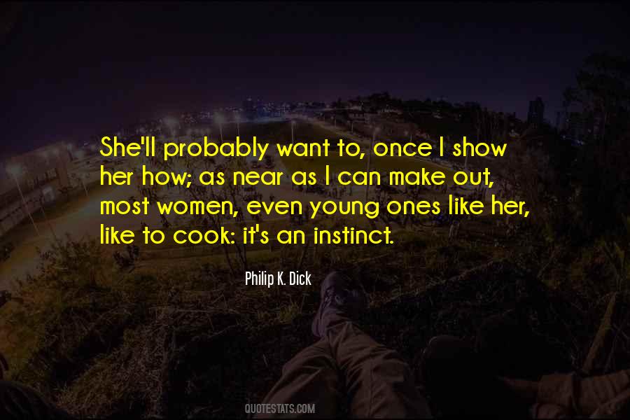 Women Instinct Quotes #518978
