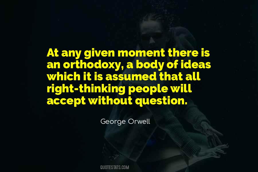 Quotes About Right Thinking #1240772