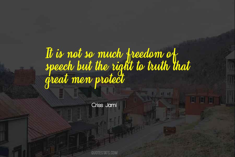 Quotes About Right Speech #337029