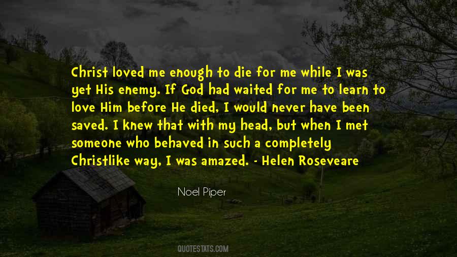 Quotes About My Love For God #371181
