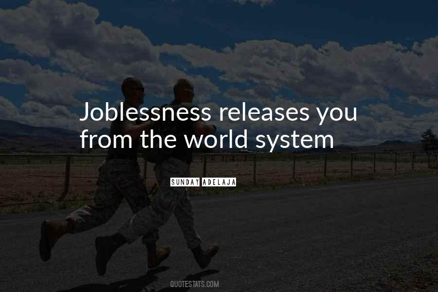 Quotes About Jobless #131880