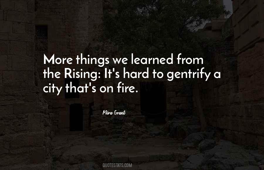 City On Fire Quotes #447605