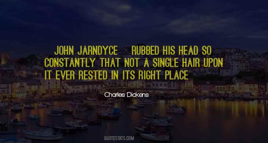 Quotes About Right Place #1383085