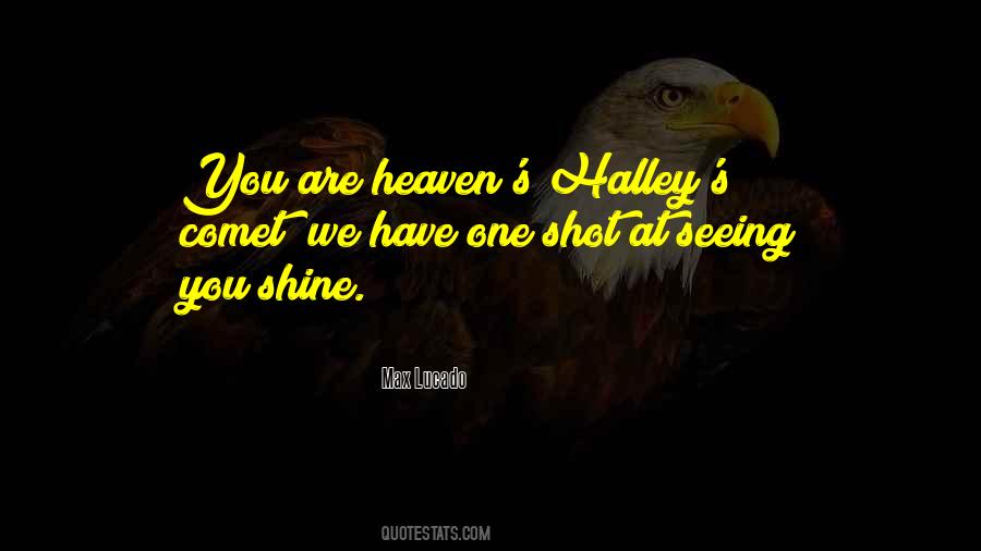 Quotes About Halley's Comet #1843173