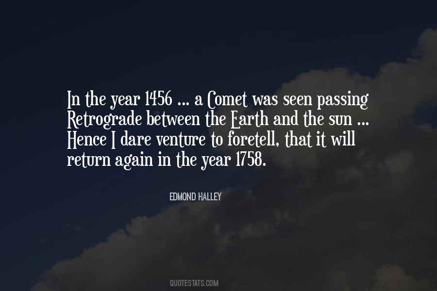 Quotes About Halley's Comet #690466