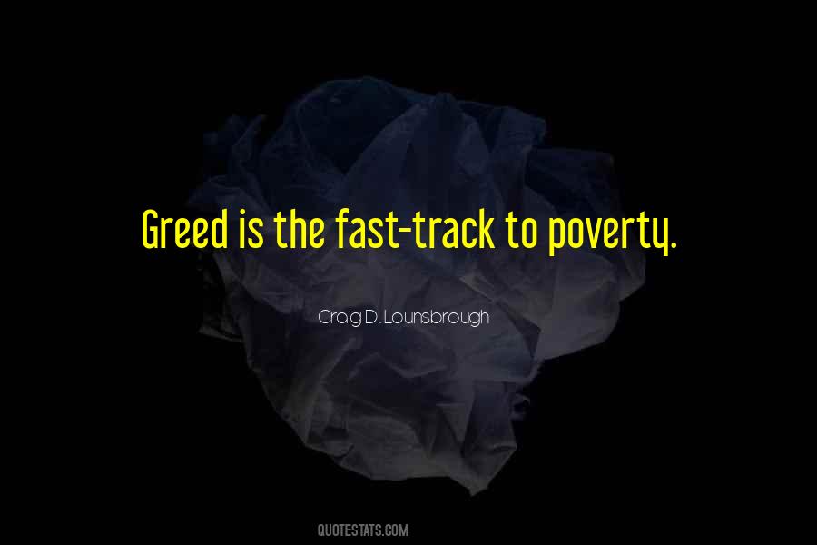 Quotes About Fast Track #903820