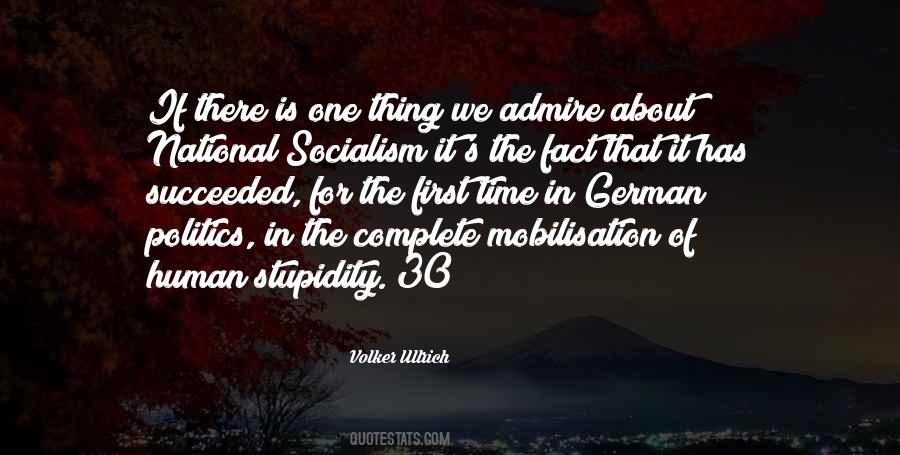 Quotes About National Socialism #1329131